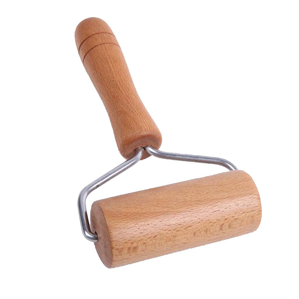 High Quality Wooden Rolling Pin Hand Pastry Dough Roller Mold Kitchen Tool A
