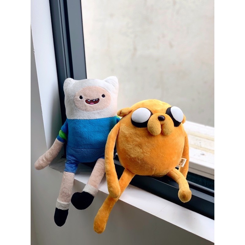 Gấu bông nhân vật Jake Giờ phiêu lưu Adventure Time hàng cao cấp 20cm