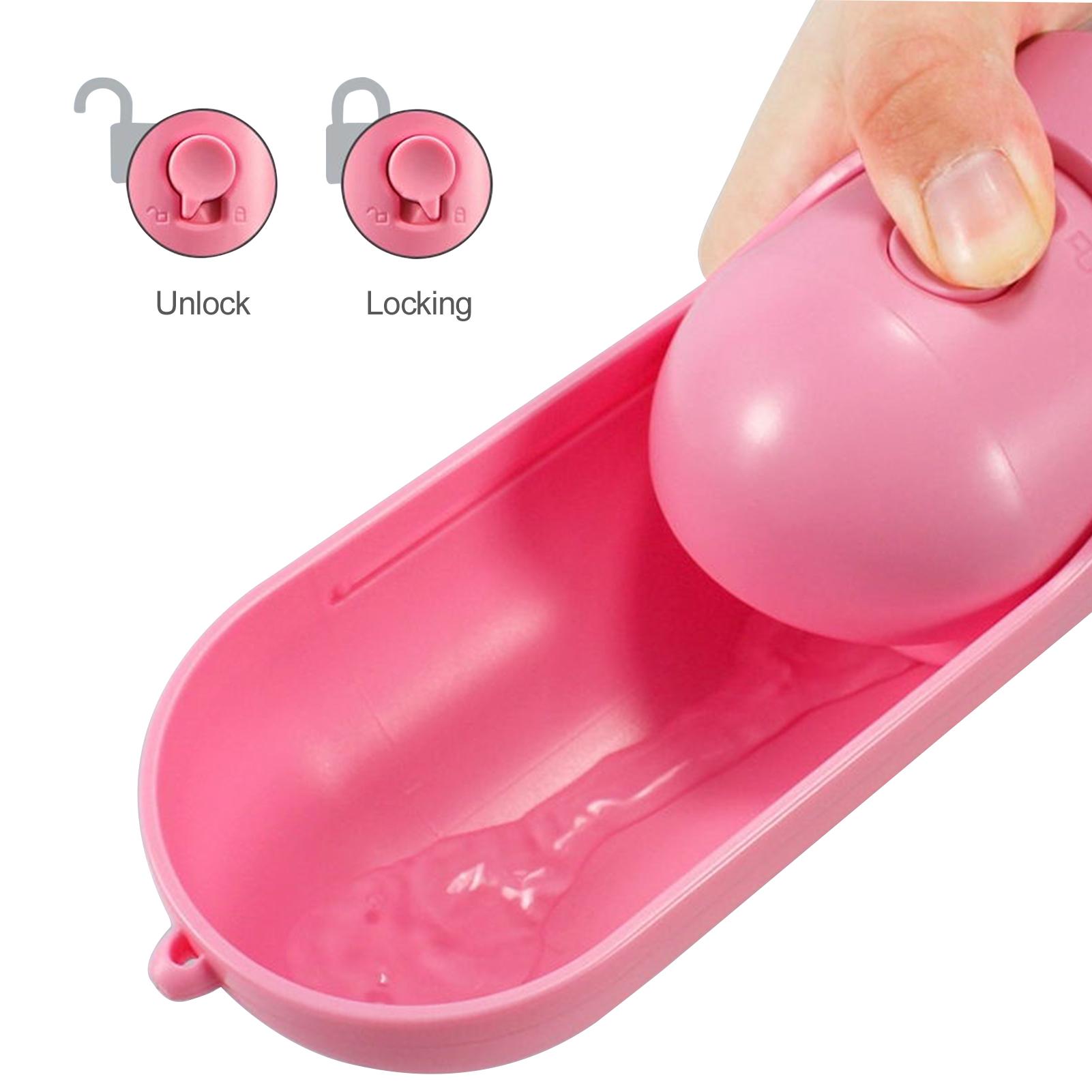 Máy lọc nước cho thú cưng 220mL tích hợp bát đựng thức ăn 120g