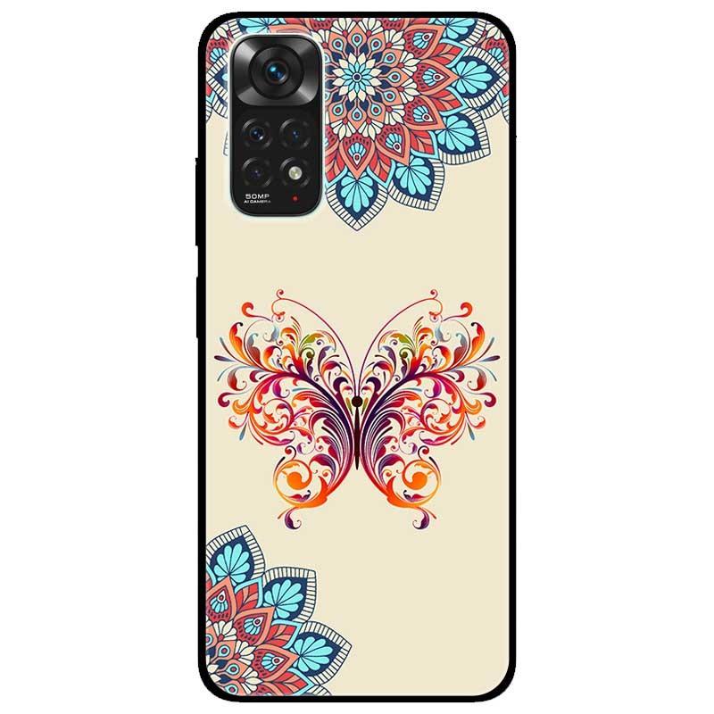 Ốp lưng dành cho Xiaomi Redmi Note 11 4G mẫu Họa Tiết Bướmm