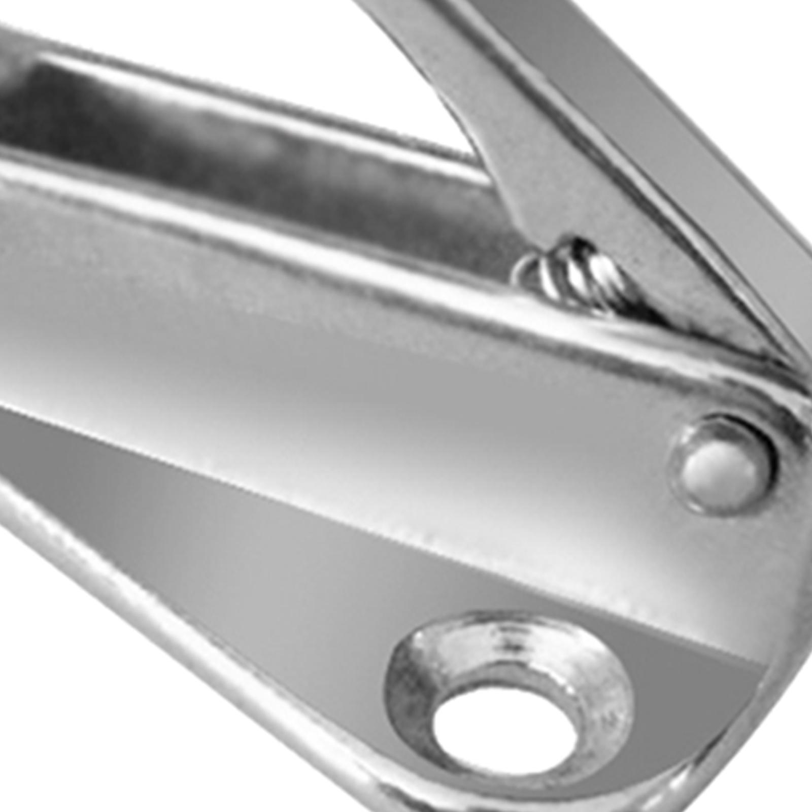 4X 2pcs Marine Grade Stainless Steel Spring Snap Hook Boat Fending Hook