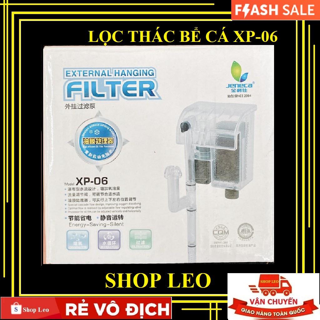 Combo Lọc thác XP06+Matrix - Máy lọc thác có lọc váng cho bể thủy sinh- hồ cá cảnh - phụ kiện bể cá-shopleo