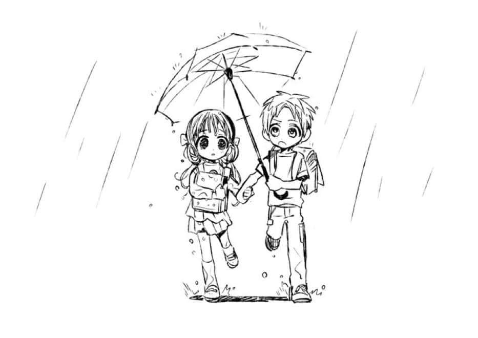 những mẫu truyện nhỏ của hanako do fan vẽ chapter 17 12