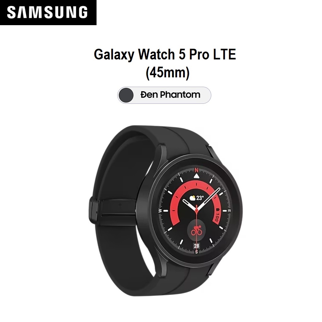 Đồng hồ thông minh Samsung Galaxy Watch 5 Pro LTE (45mm) R925 - Hàng Chính Hãng