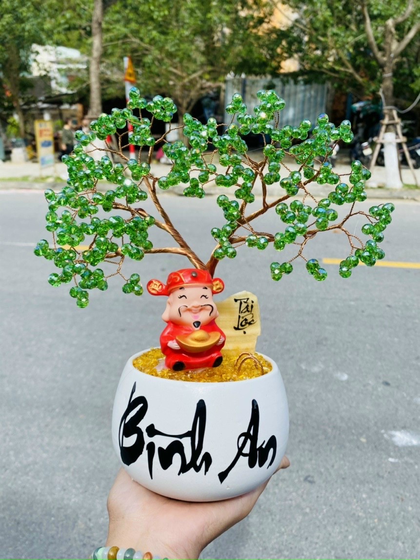 Cây tài lộc phong thủy đặt bàn làm việc