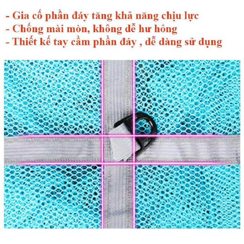 Rọng Cá HUA hình chữ nhật , Giỏ đựng cá khung kim loại siêu bền chuyên câu đài câu đơn cao cấp SKK-1