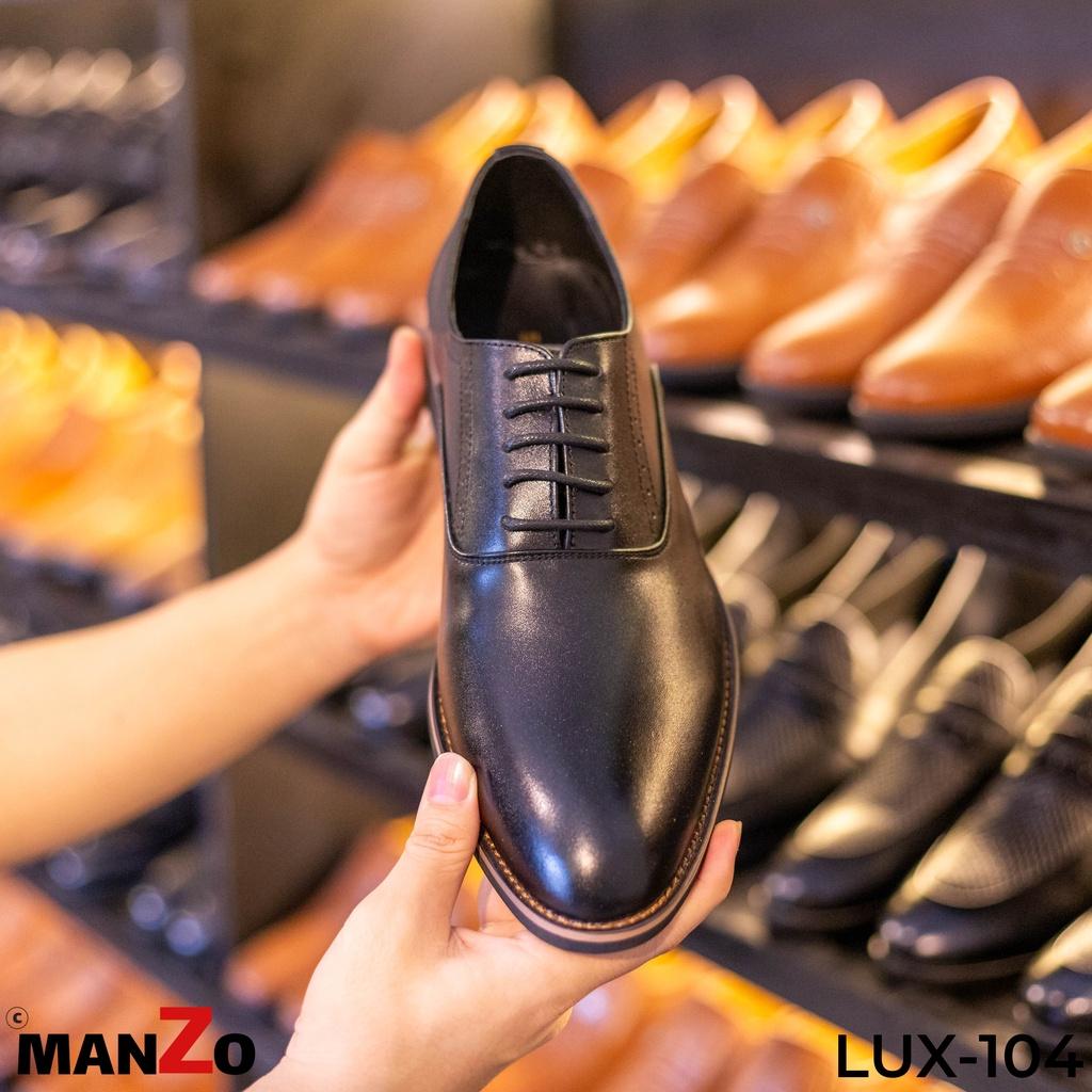 Giày Oxford nam cao cấp - Giày công sở da bò sang trọng - MANZO LUX 104 - Manzo Store