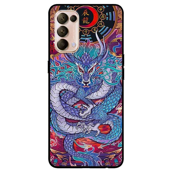 Ốp lưng dành cho Oppo Reno 5 mẫu 12 Con Giáp Thìn