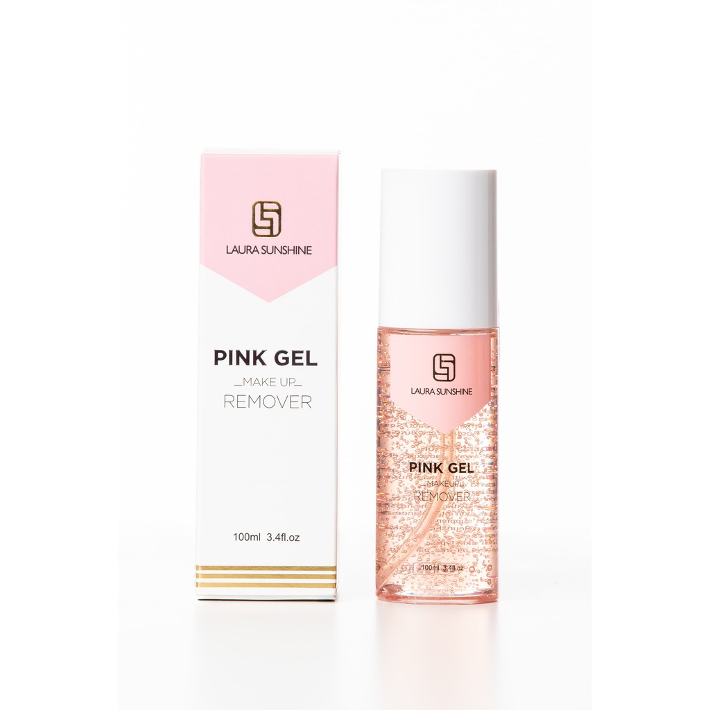 Tẩy trang mặt Pink Gel Laura Sunshine