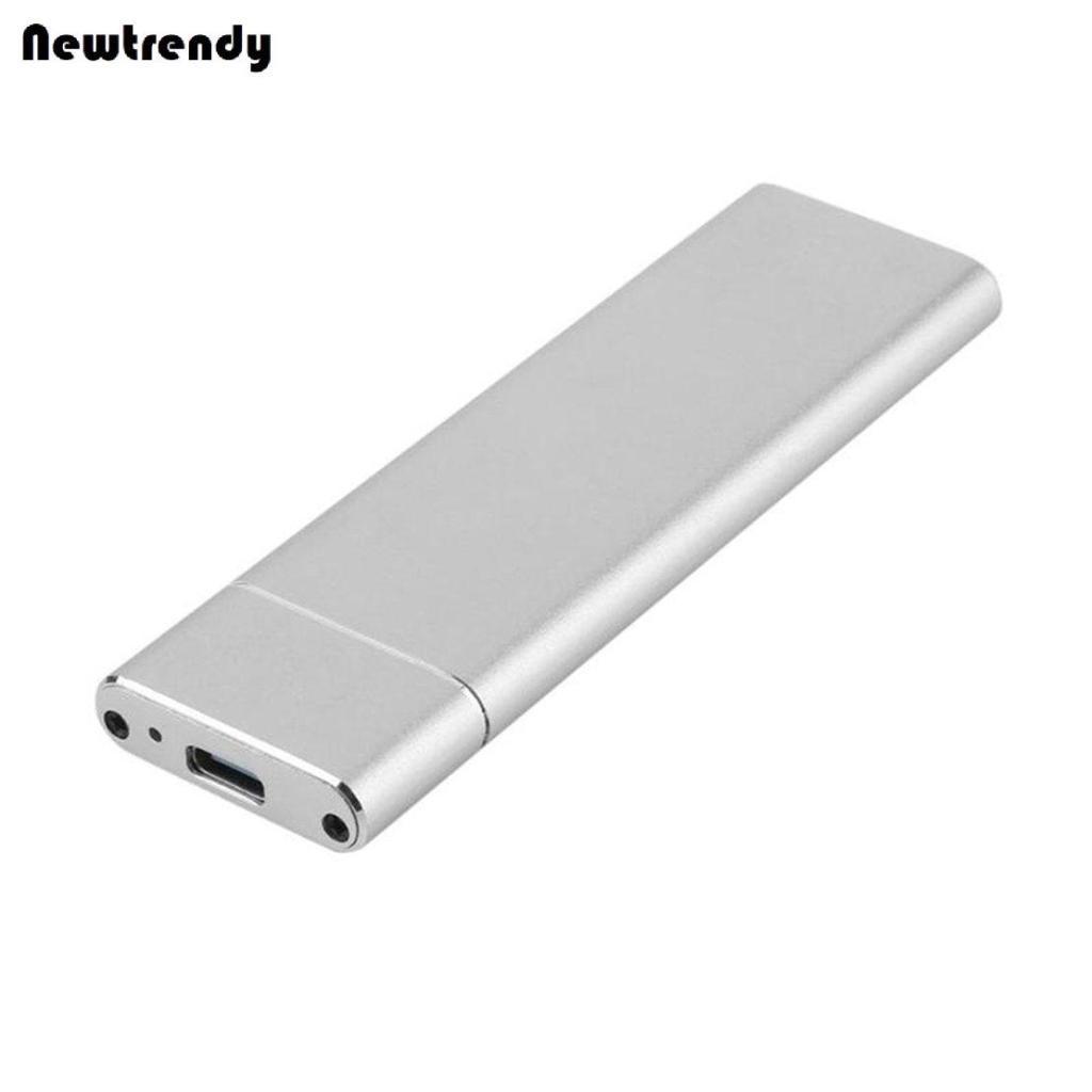 USB 3.1 Type-C To NGFF B Key Box M.2 SSD TO Type C Solid State Drive Case