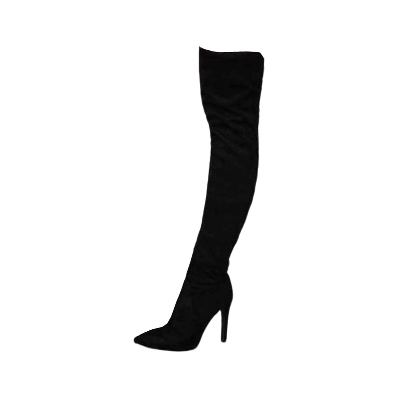 Over The Knee Boots for Female High Heel Long Boots for Shopping Outside Home Valentine'S Day Gifts