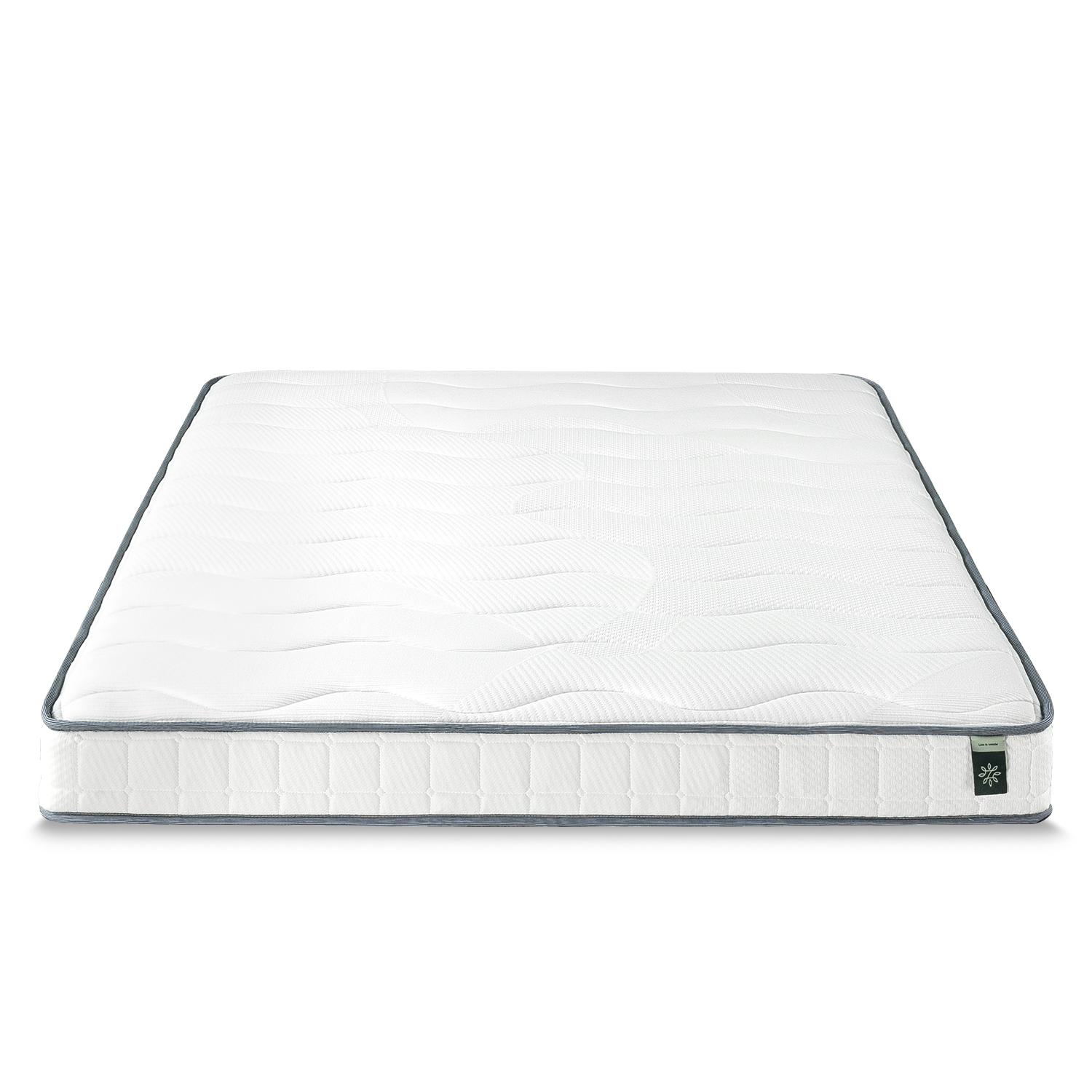 Nệm Lò Xo Cao Su Liên Kết Zinus 18cm Bonnel Mattress