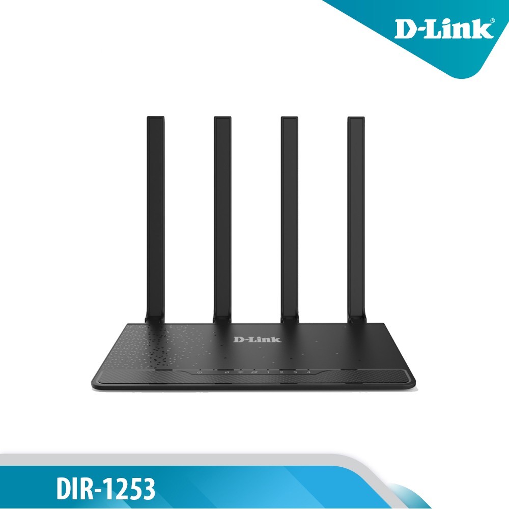 Bộ định tuyến không dây D-Link DIR-1253 AC1200 - Hàng chính hãng