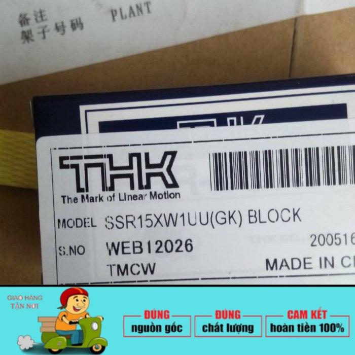 Thanh Trượt Dẫn Hướng Tuyến Tính THK Ssr15xw1uu Ssr20xw1uu Vòng Bi Ssr25xw1uu