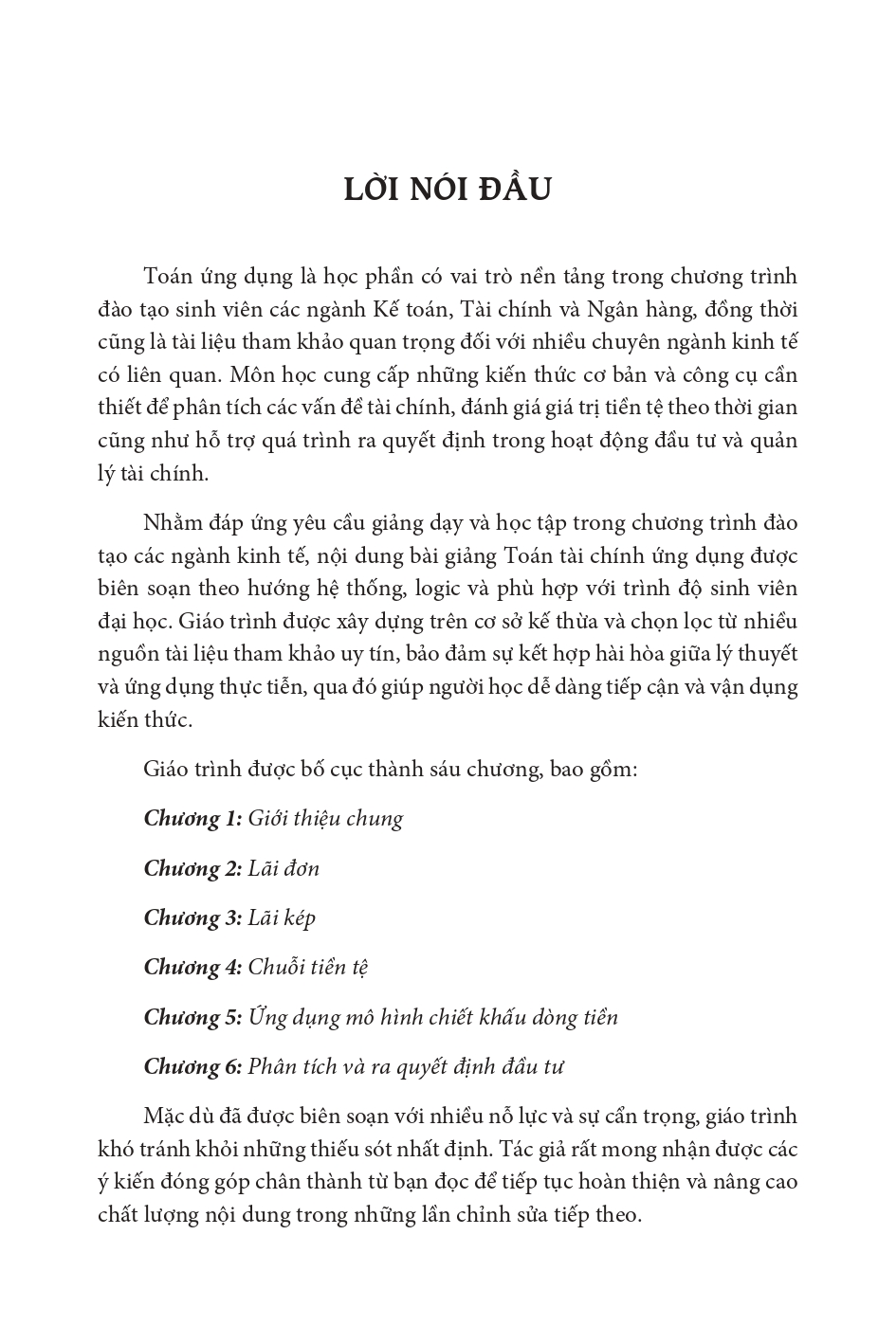 Toán Ứng Dụng Trong Tài Chính Và Kinh Doanh