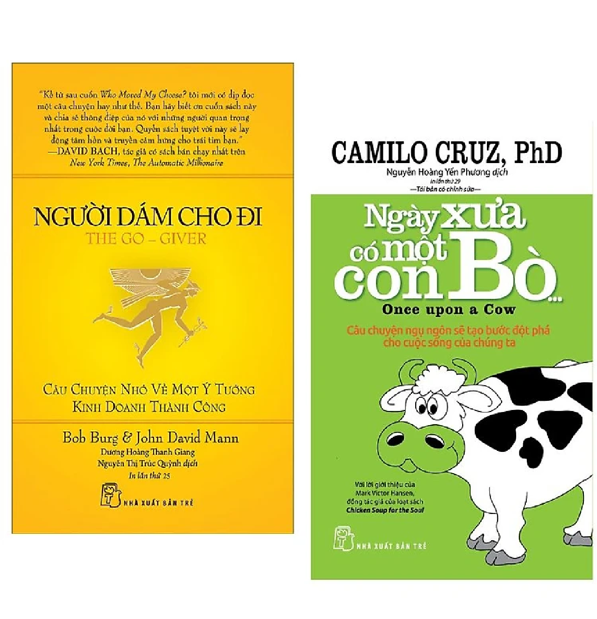 Người Dám Cho Đi - Ngày Xưa Có Một Con Bò Khổ Lớn Combo 2 Cuốn