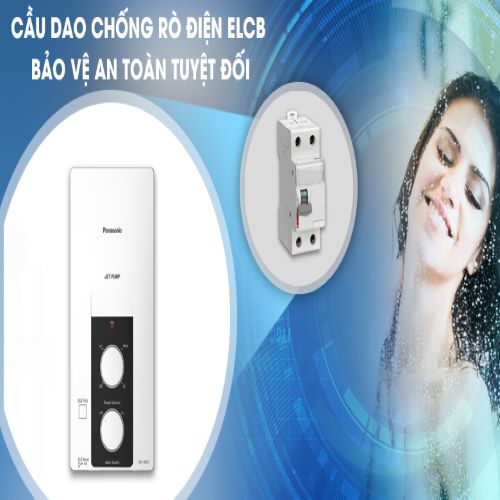 Máy nước nóng Panasonic 3500W có bơm trợ lực DH-3RP2VK  - Hàng chính hãng