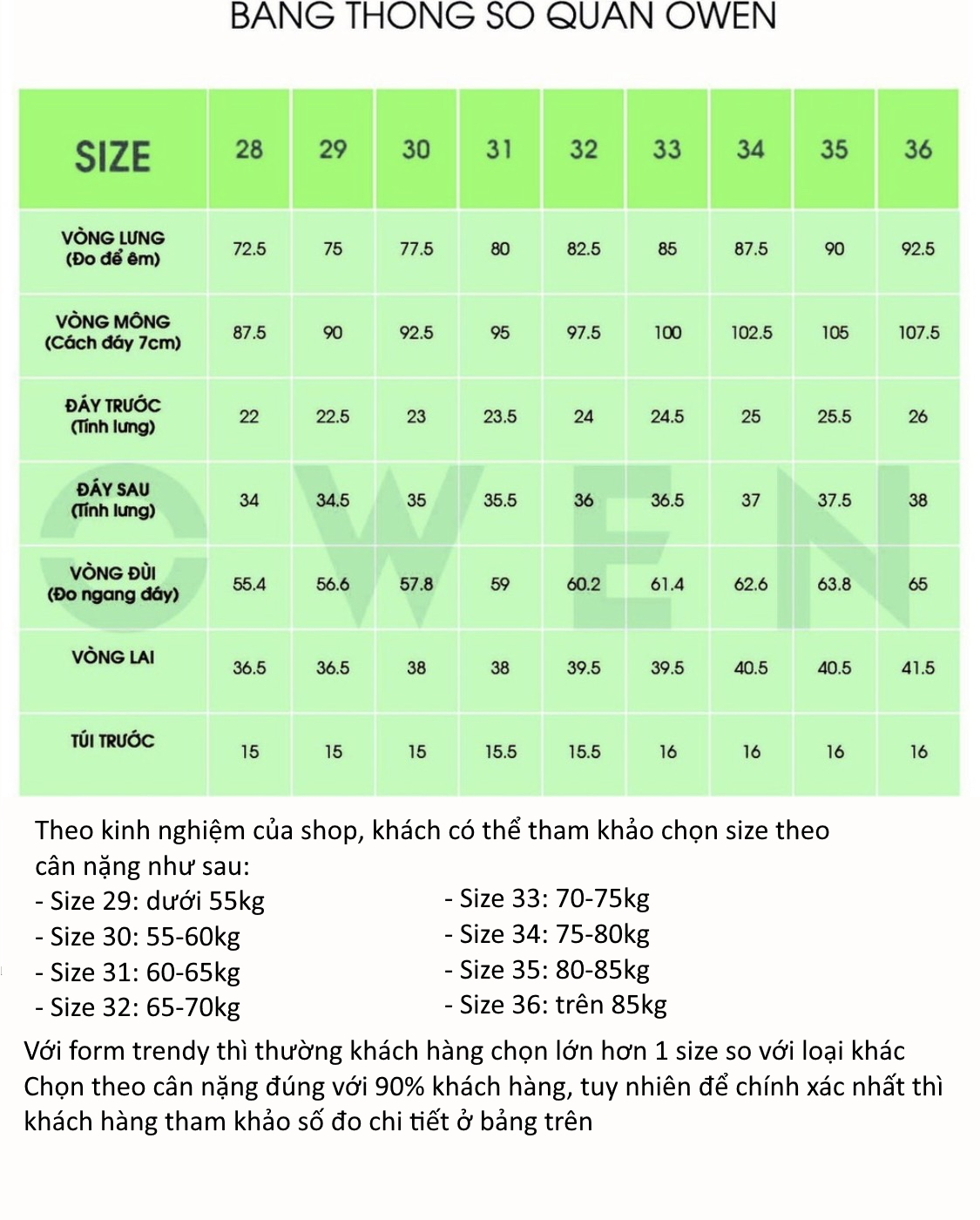 OWEN - Quần âu nam màu ĐEN Slimfit cạp tăng đơn co dãn
