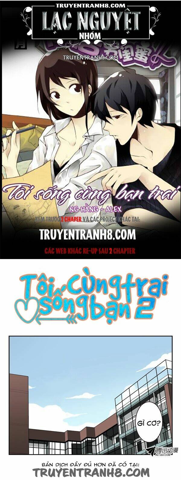 tôi sống cùng bạn trai 2 chapter 1 1