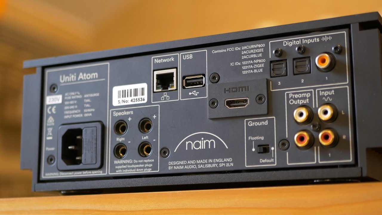 Amply Music Server DAC Naim Uniti Atom-  hàng chính hãng - new 100%