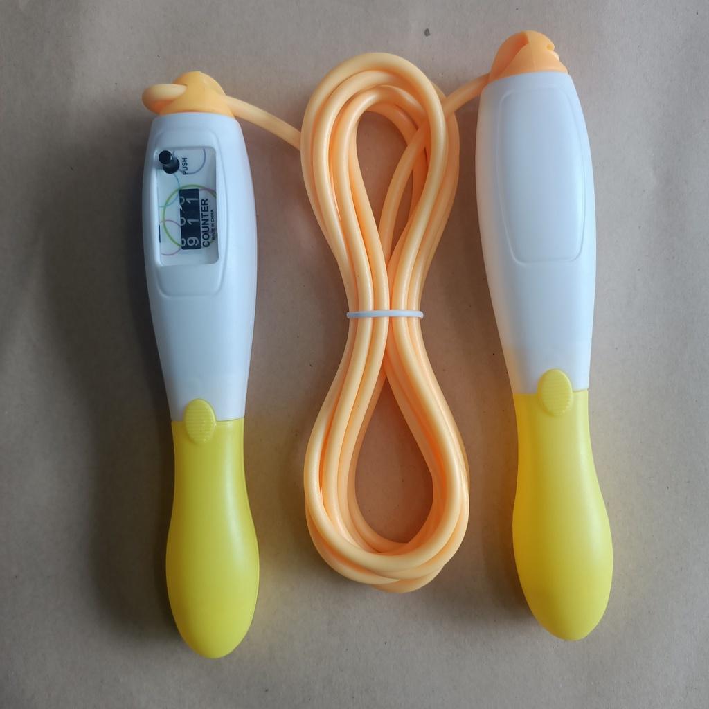 Dây nhảy SP-009 màu vàng trắng có đếm