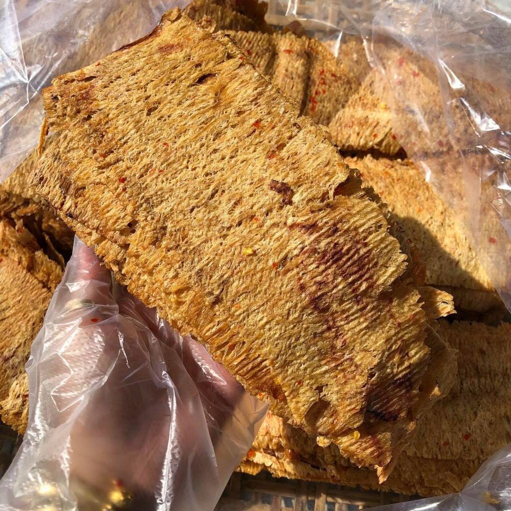 Khô mực cán tẩm gia vị Nha Trang loại ngon - hũ pet 300gram Nàng Khô | Đồ ăn vặt Hồ Chí Minh