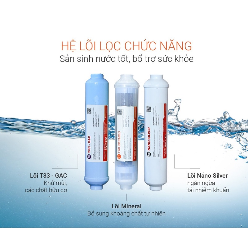 Máy Lọc Nước Karofi Livotec 110 - 7 Lõi Lọc - Hàng Chính Hãng