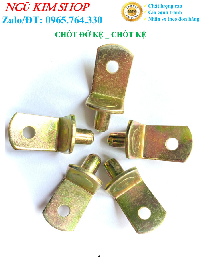 CHỐT ĐỞ KÊ _ CHỐT KỆ