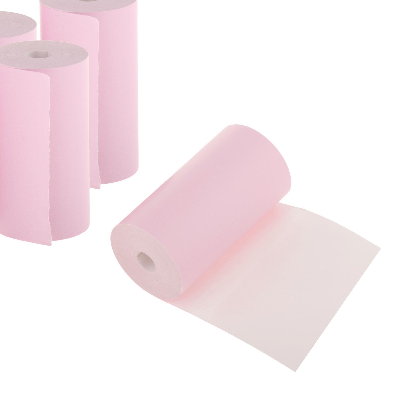 5pcs Colored Printing Paper Roll Thermal  Portable 57x30mm