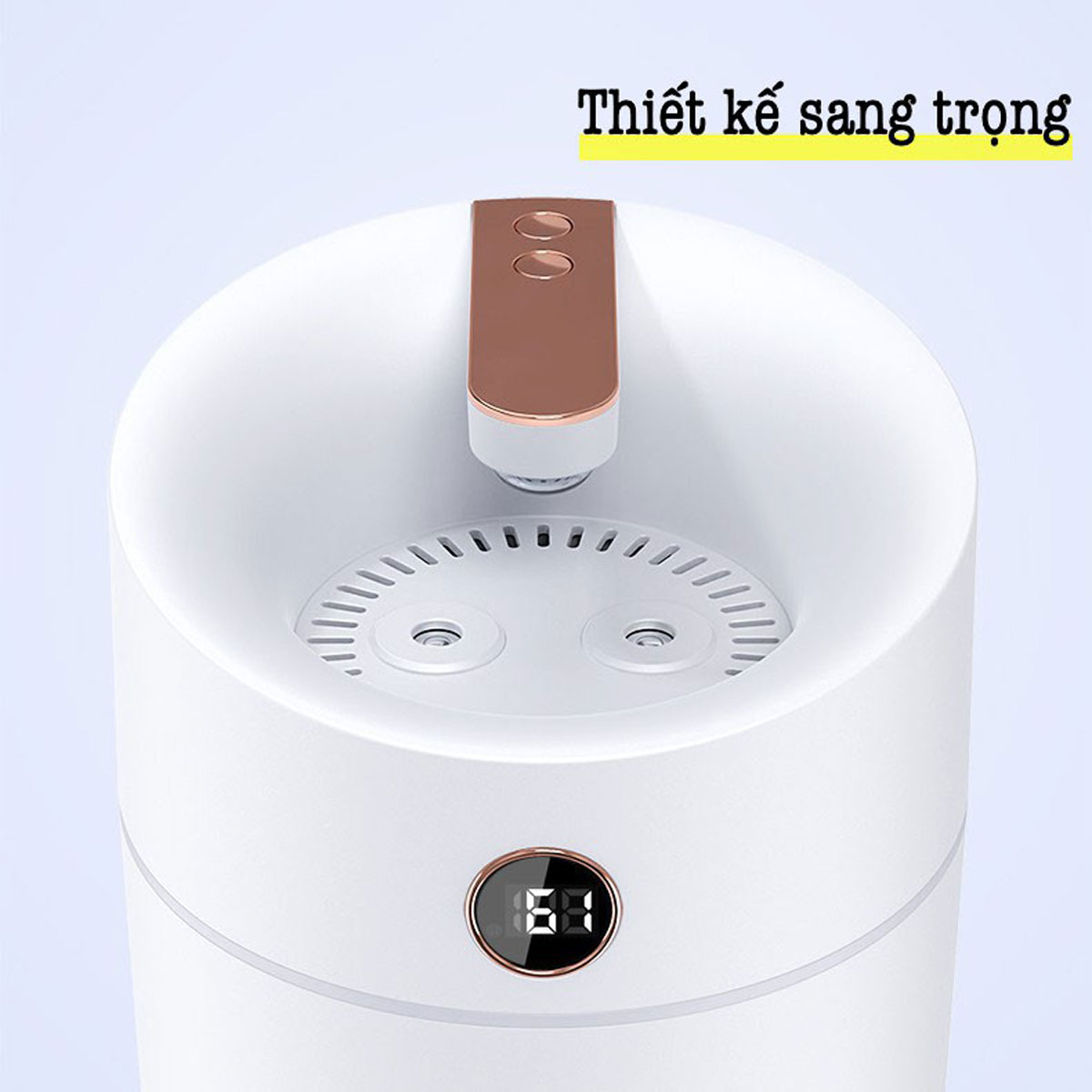 Máy phun sương nano tạo ẩm không khí SEASY SS12, máy xông và khuyếch tán tinh dầu dung tích 3 lít với 3 chế độ phun, tích hợp đèn ngủ tự thay đổi màu sắc, phun liên tục 20h và tự ngắt khi hết nước - Hàng chính hãng