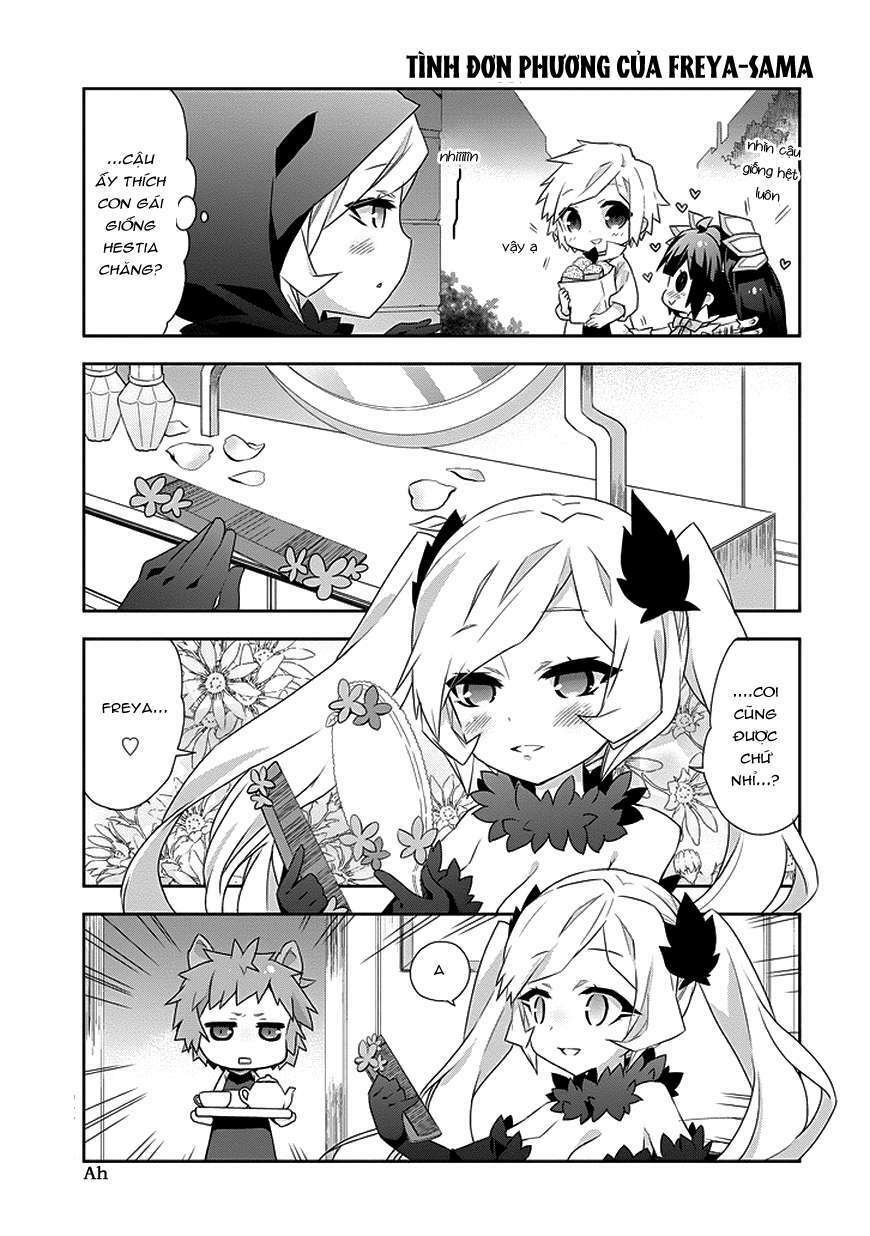 dungeon ni deai o motomeru no wa machigatte iru darou ka 4koma - days of goddess chapter 4 12