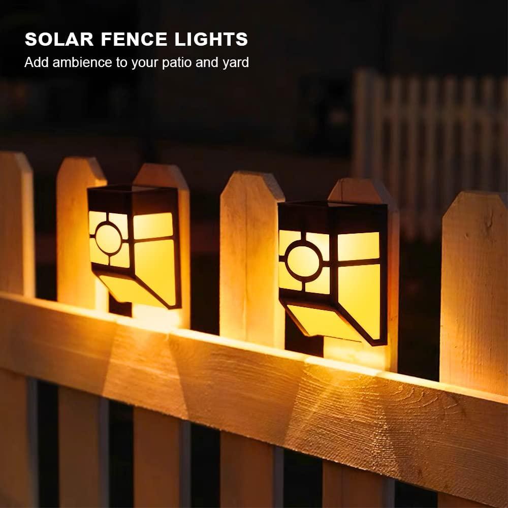 Đèn Led Năng Lượng Mặt Trời Chống Thấm Nước Dùng Trang Trí Hành Lang/ Cầu Thang/ Sân Vườn Phong Cách Retro