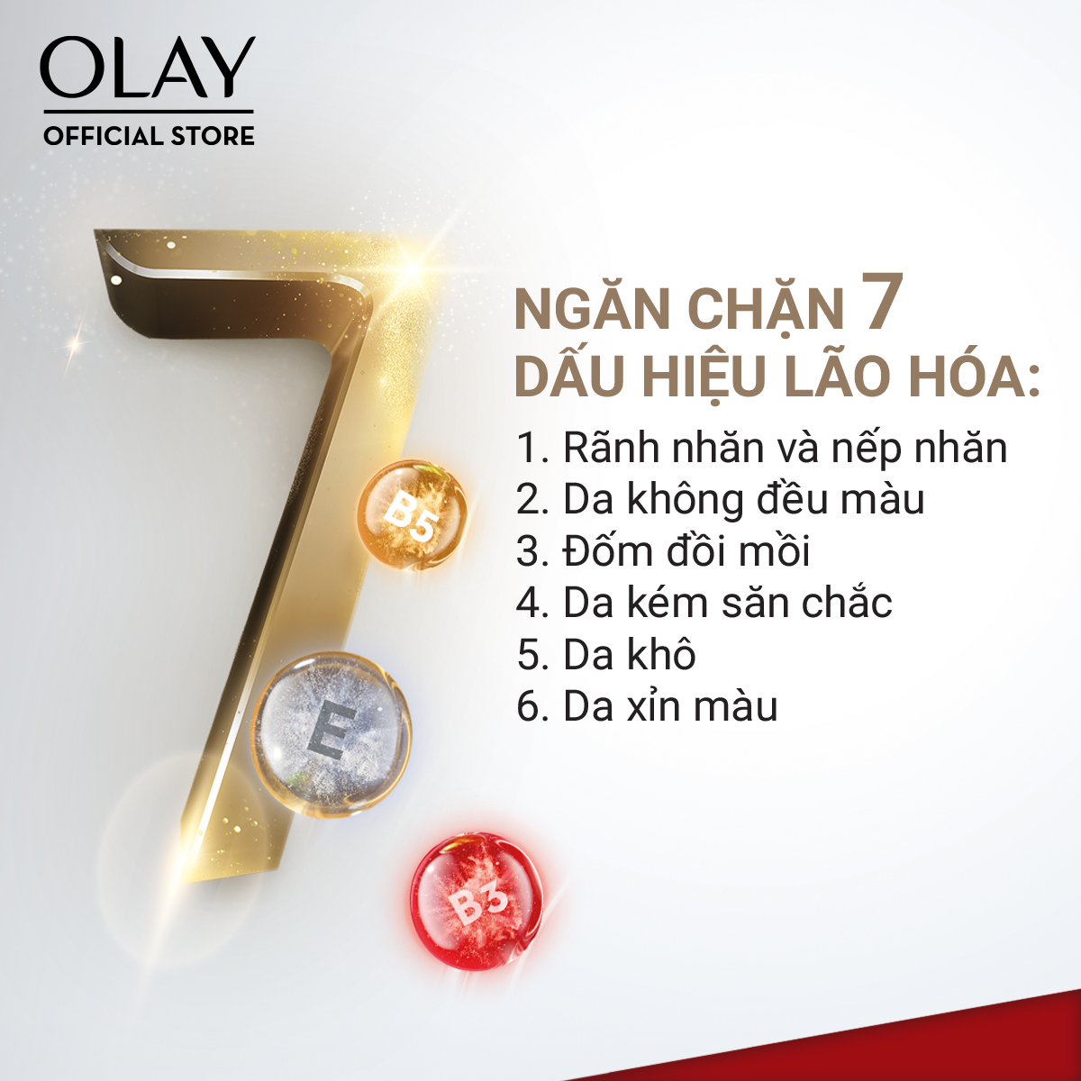 Combo Kem Dưỡng OLAY Total Effects Ngăn Ngừa Và Bảo Vệ Da Khỏi 7 Dấu Hiệu Lão Hóa