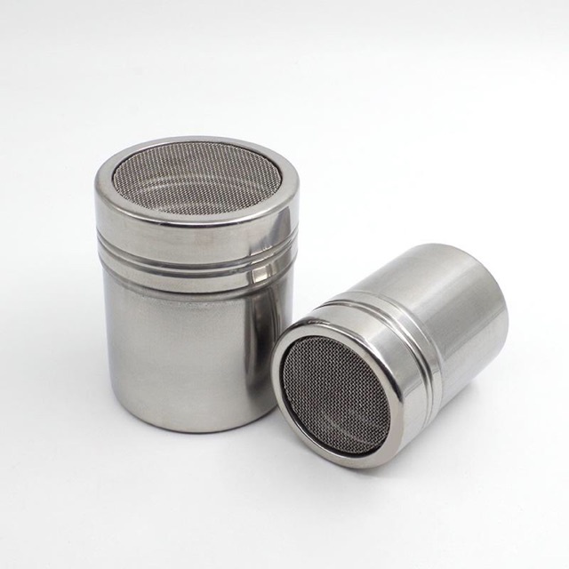 Lọ rắc cacao inox