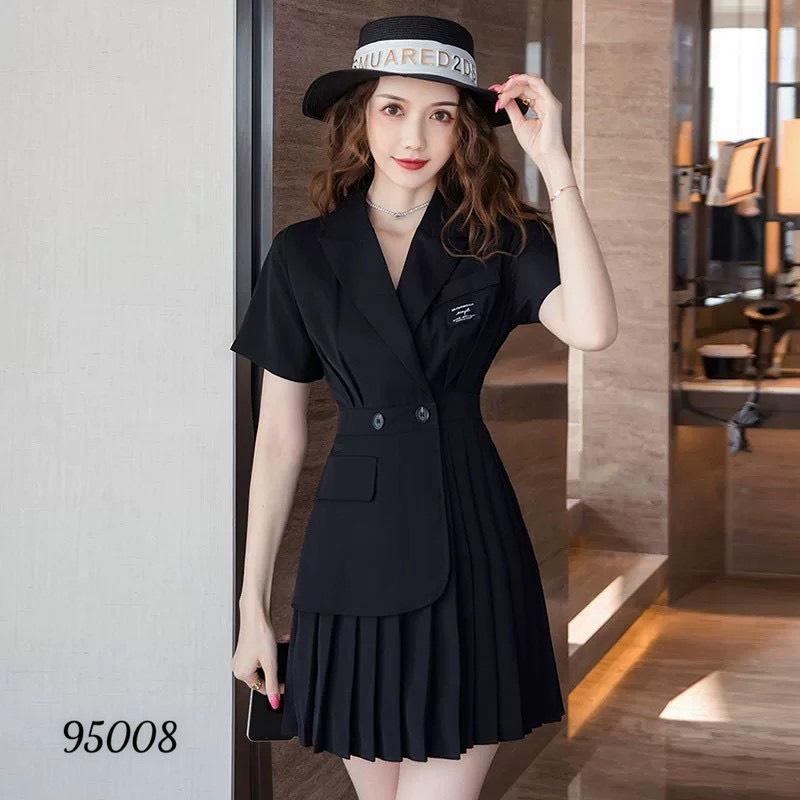 Đầm xoè xếp ly sang trọng đẳng cấp có size 70kg siêu xịn , cho các quý bà , quý cô nương - thời trang sang trọng