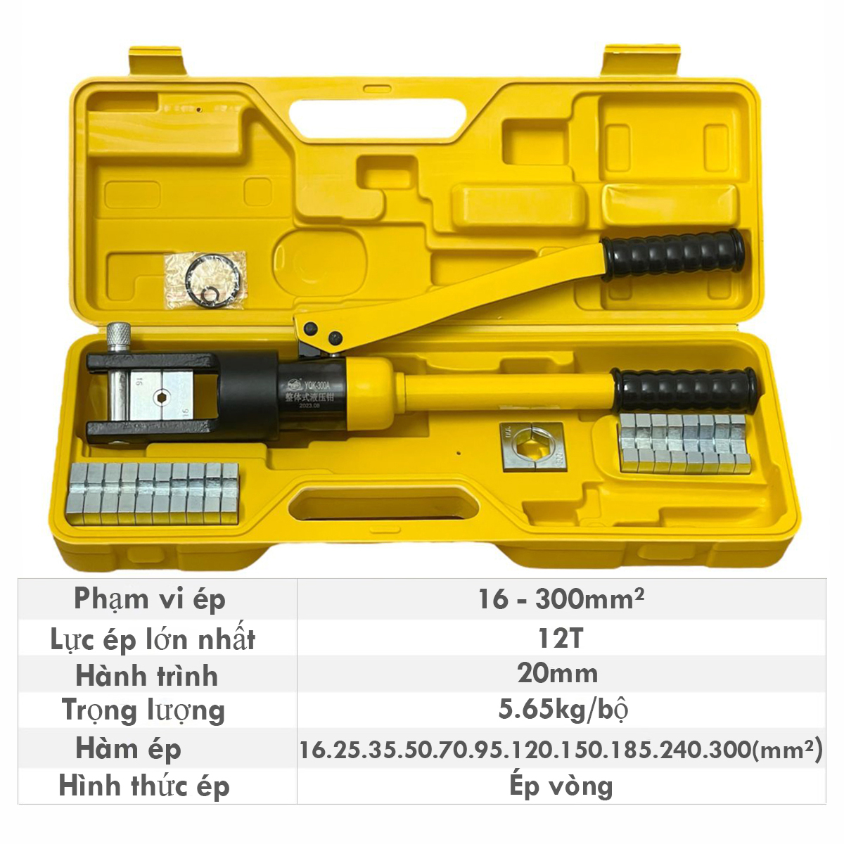 KÌM ÉP COS THỦY LỰC YQK-300