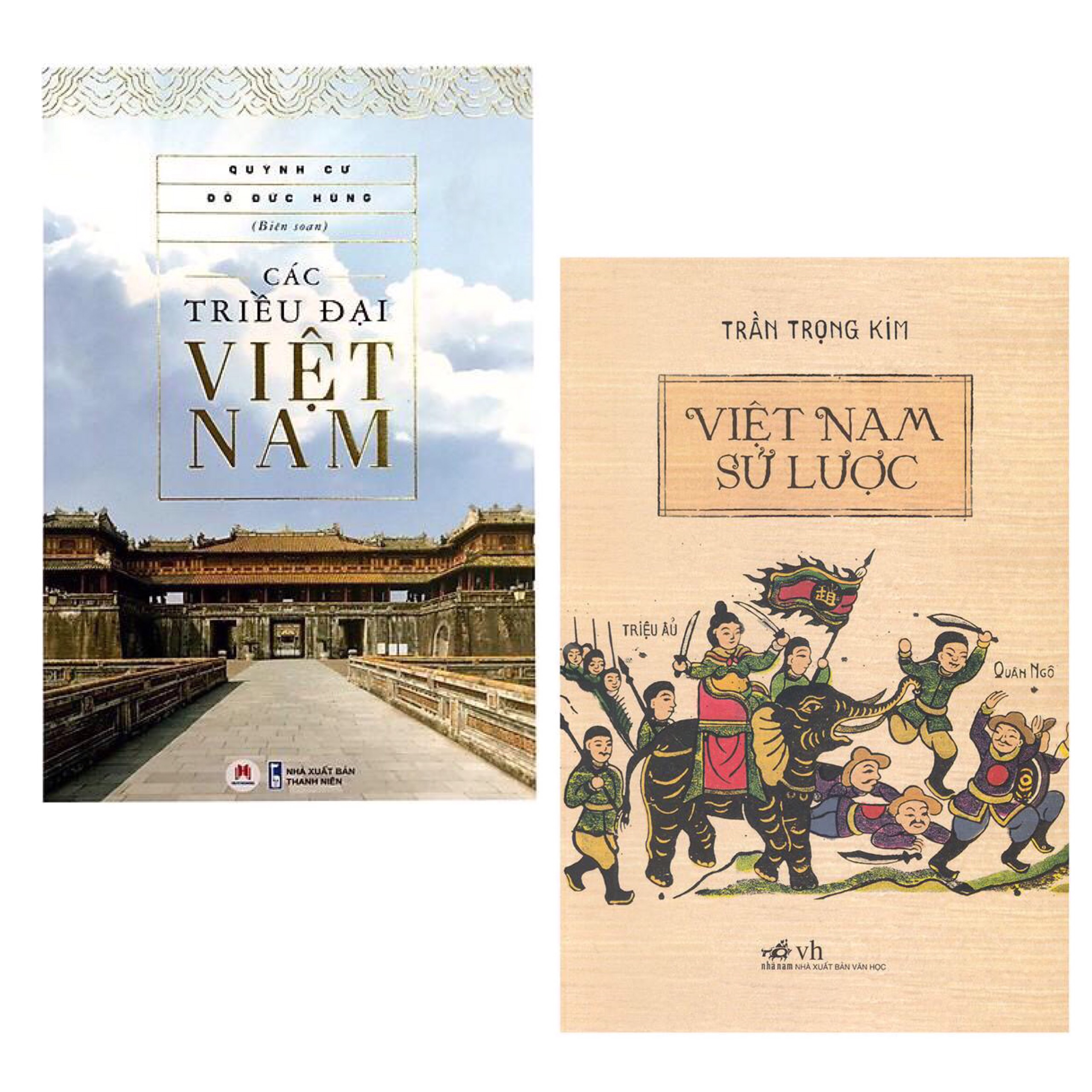 Combo Lịch Sử Việt Nam: Các Triều Đại Việt Nam + Việt Nam Sử Lược