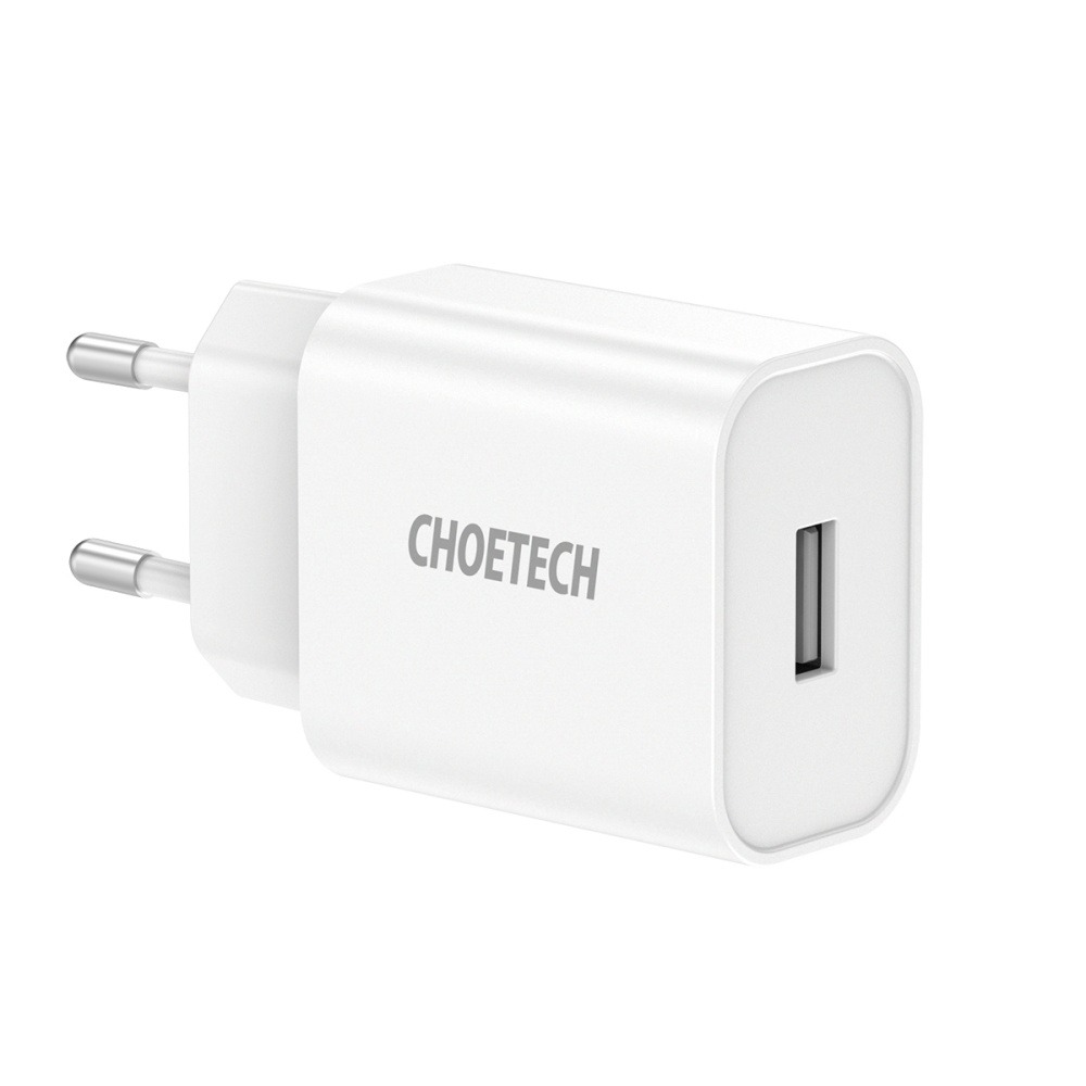 Củ Sạc 12W USB-A Choetech mã Q5002 - Hàng Chính Hãng