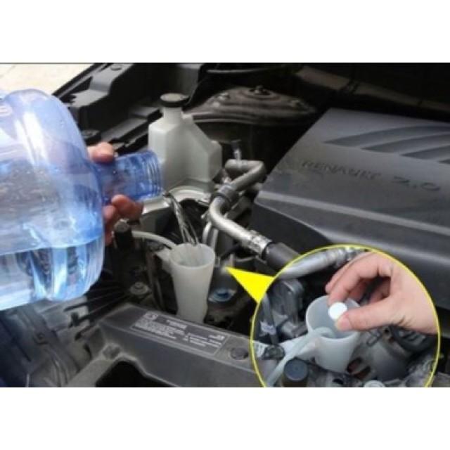 Combo 10 viên sủi rửa kính xe ô tô không lắng cặn phù hợp khi pha với 4 lít nước