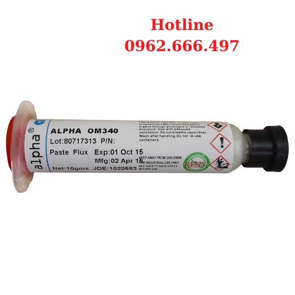 Kem hàn alpha OL107E OM340 OM325 9LV 7LV ống kim 10g