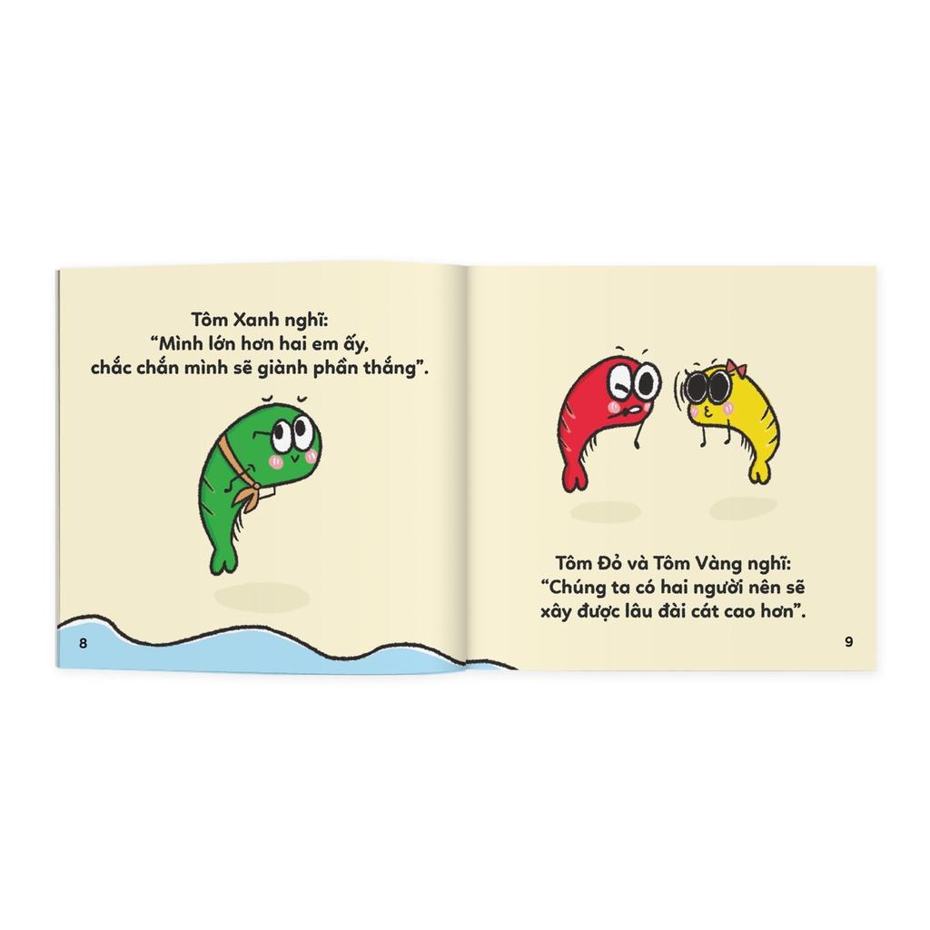 Ehon Combo 3 cuốn Phép so sánh diệu kỳ Dành cho trẻ từ 2 tuổi - Bản Quyền