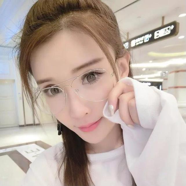 Kính thời trang- kính mắt mèo giả cận cá tính