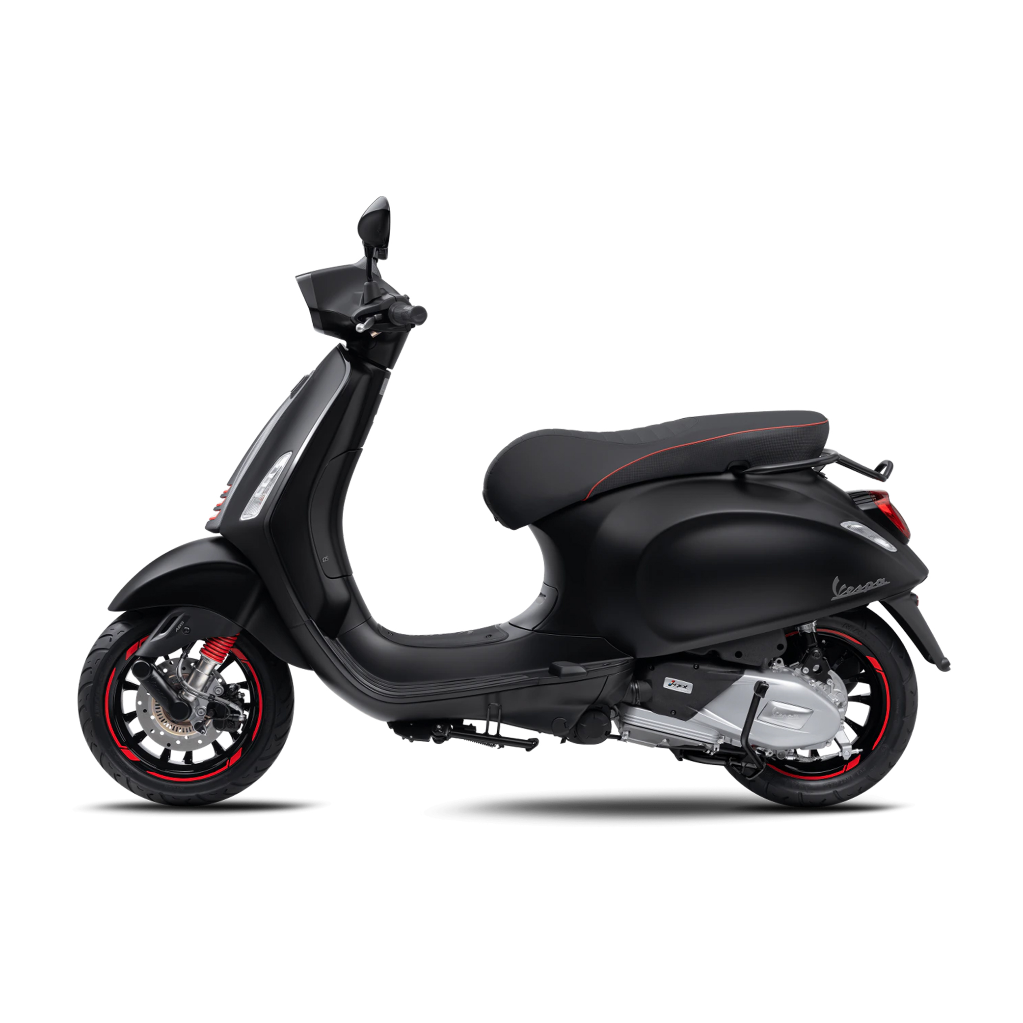 Xe Tay Ga Vespa Sprint Carbon 125