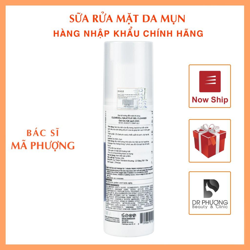 Sữa Rửa Mặt Cho Da Mụn Da Dầu Image Skincare Clear Cell 177ml