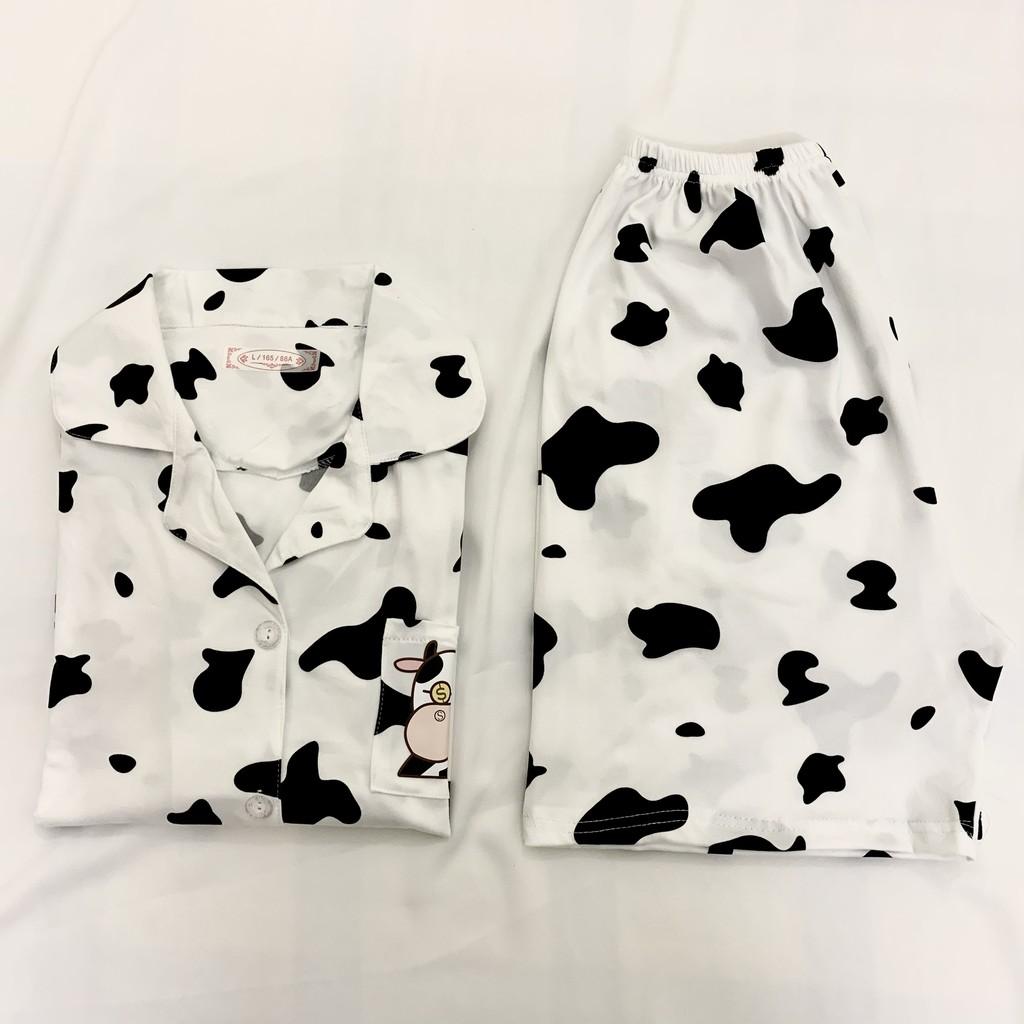 Pijama Mặc Nhà, Bộ Ngủ Nữ Ngắn Tay Nhiều Màu Họa Tiết Siêu Xinh CCCP01