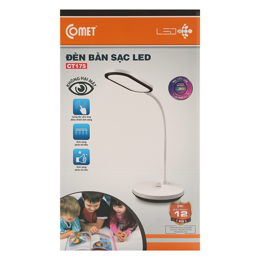 Đèn Bàn Sạc LED Comet CT175