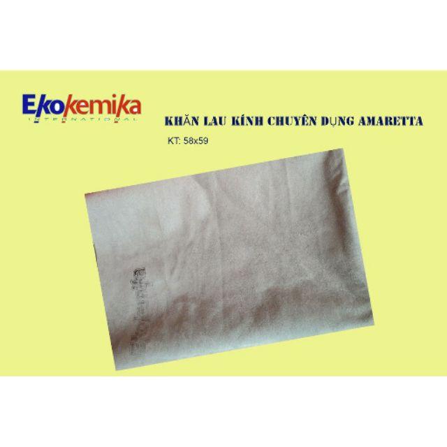 KHĂN LAU KÍNH CHUYÊN DỤNG EKOKEMIKA AMERETTA MADE ITALY