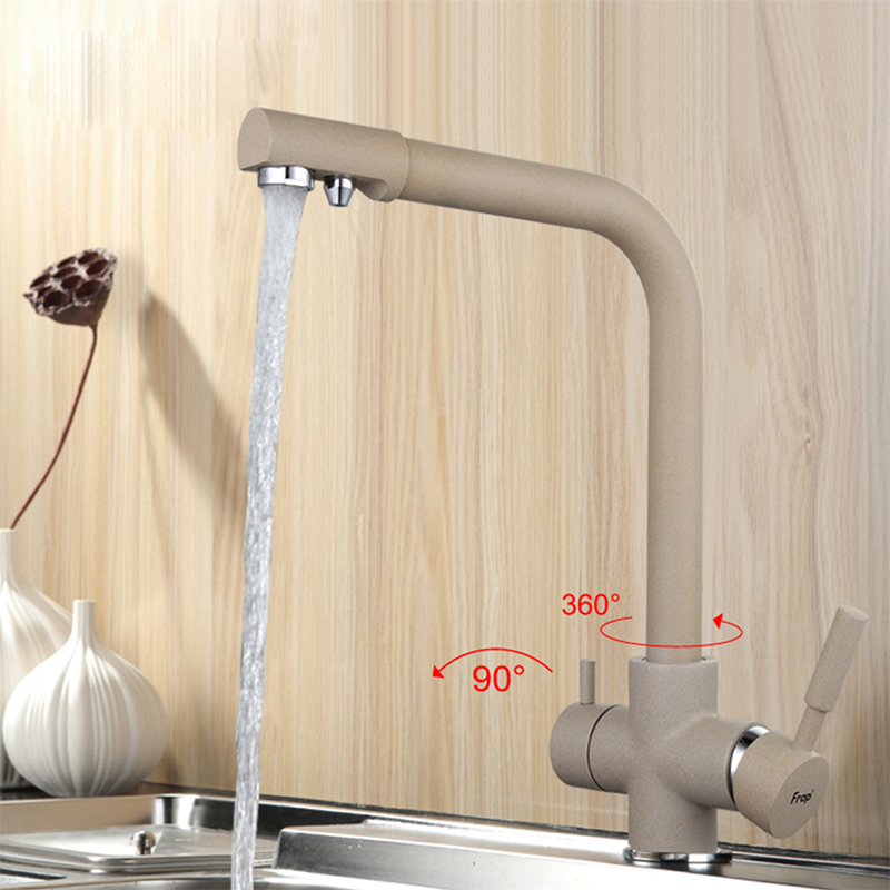 VÒI BẾP 3 ĐƯỜNG NƯỚC NHẬP KHẨU NGA FRAP F4252-20