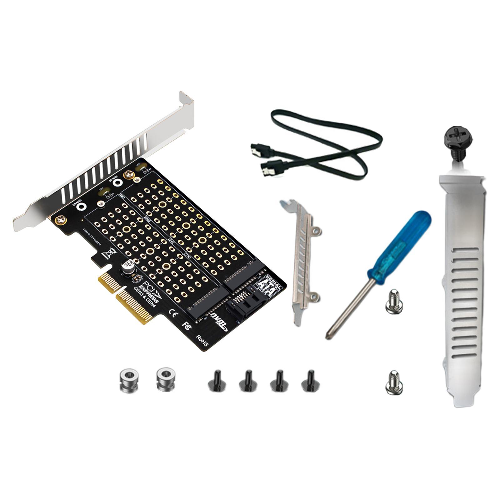 Pcie Adapter Card Desktop PC Installation Lightweight for
