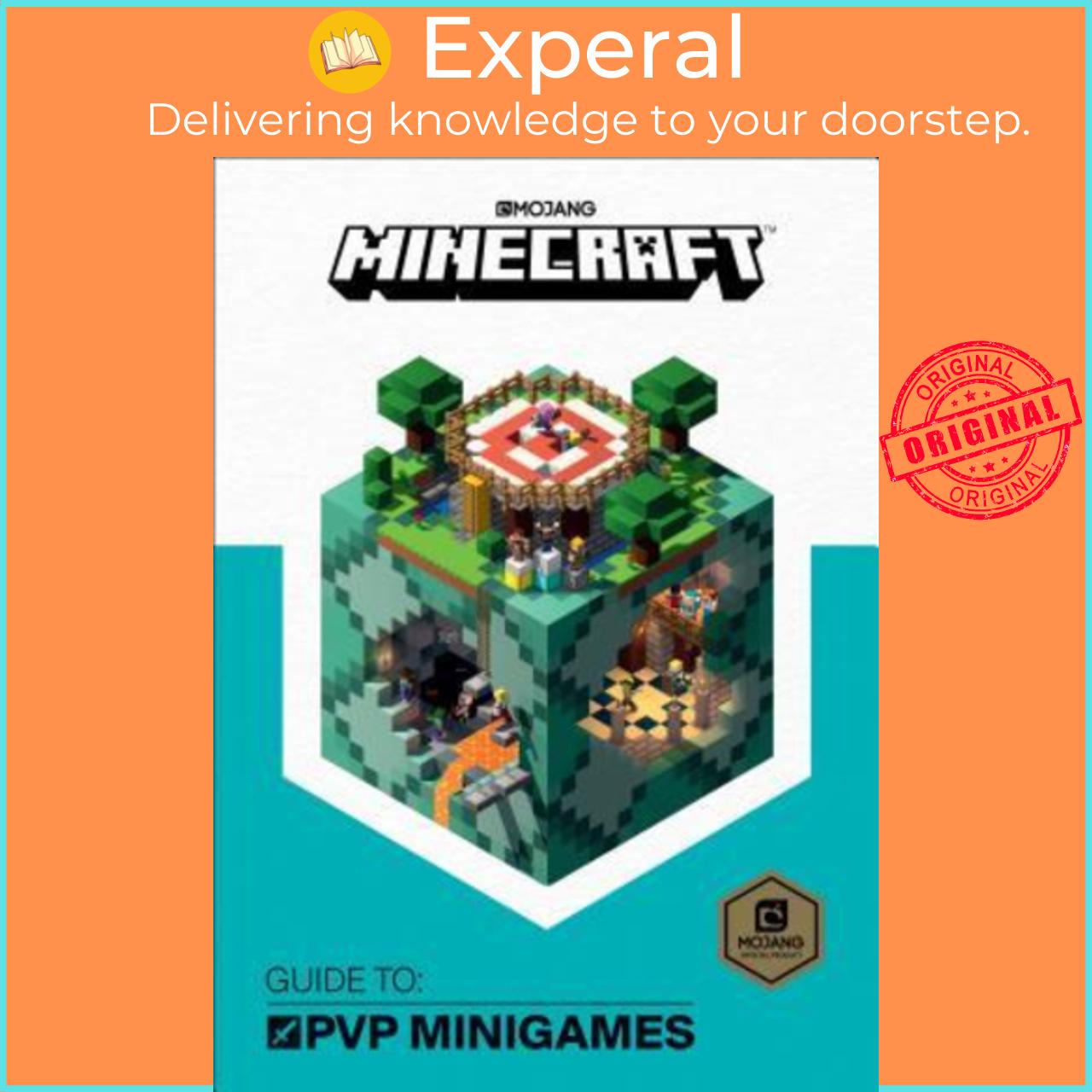 Sách - Minecraft: Guide to Pvp Minigames by Mojang AB (US edition, hardcover)
